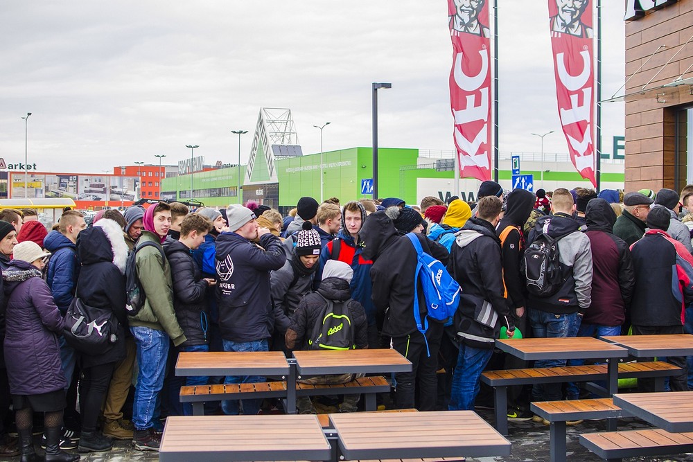 KFC w Krośnie otwarte. Fot. Karol Słomka
