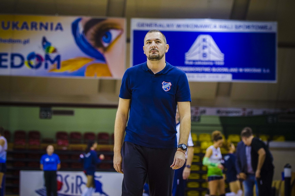 Krosno Glass Karpaty AZS PWSZ MOSiR - KŚ AZS Politechniki Śląskiej Gliwice. Fot. Karol Słomka