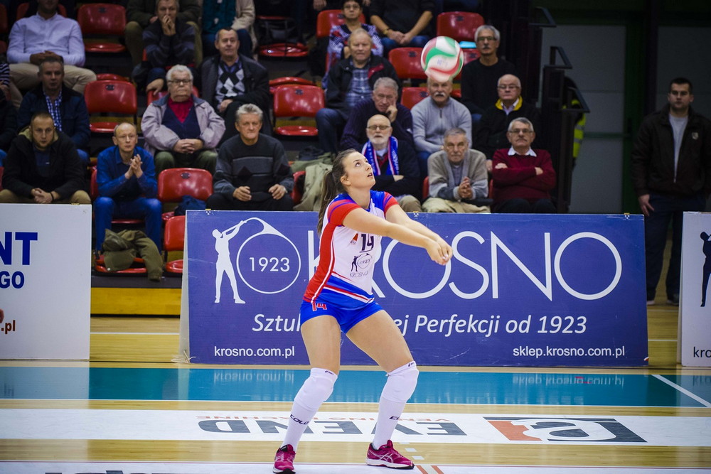 Krosno Glass Karpaty AZS PWSZ MOSiR - KŚ AZS Politechniki Śląskiej Gliwice. Fot. Karol Słomka