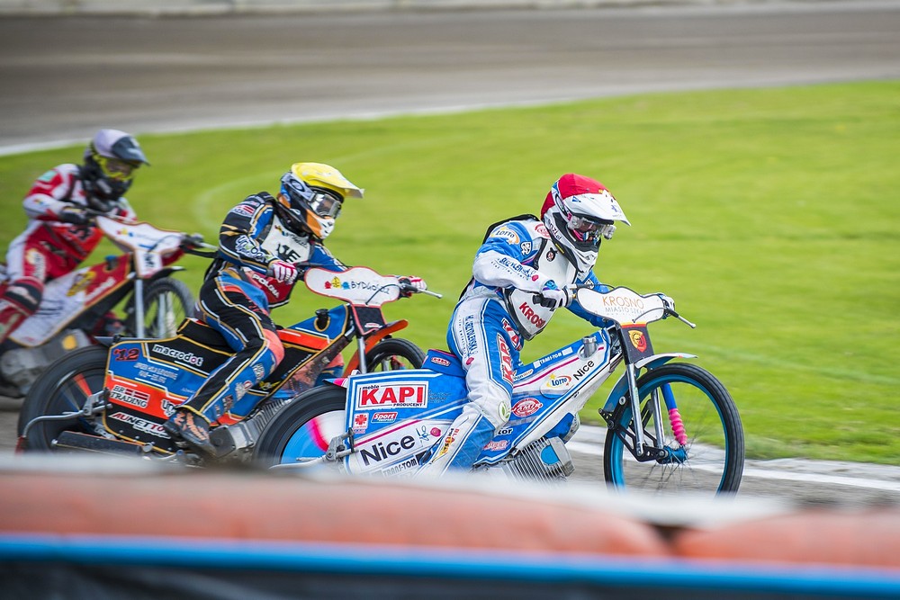 KSM Krosno - Polonia Bydgoszcz. Fot. Karol Słomka