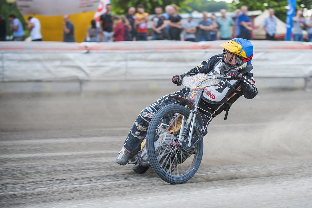 KSM Krosno - Polonia Bydgoszcz. Fot. Karol Słomka