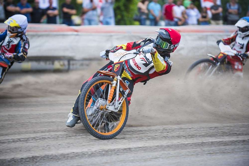 KSM Krosno - Polonia Bydgoszcz. Fot. Karol Słomka