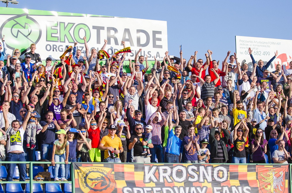 KSM Krosno - Stal-Met Kolejarza Opole. Fot. Karol Słomka