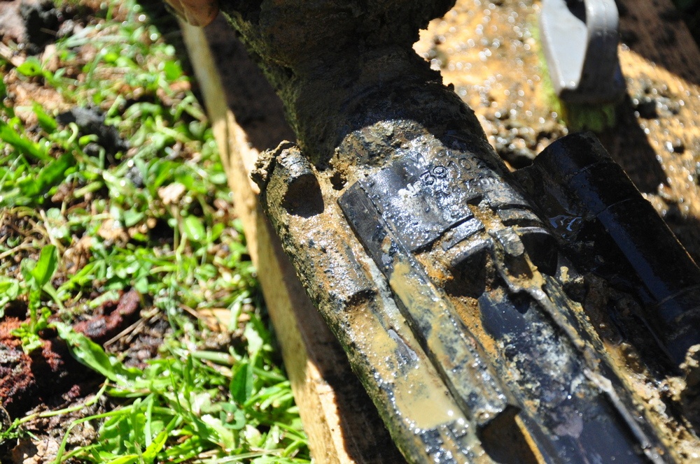 Prace archeologiczne: Messerschmitt Bf 109 E. Fot. KrosnoCity.pl