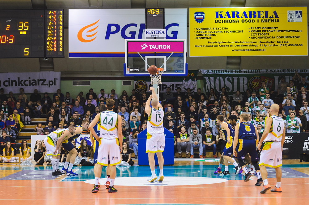 Miasto Szkła Krosno - Asseco Gdynia. Fot. Łukasz Jaracz
