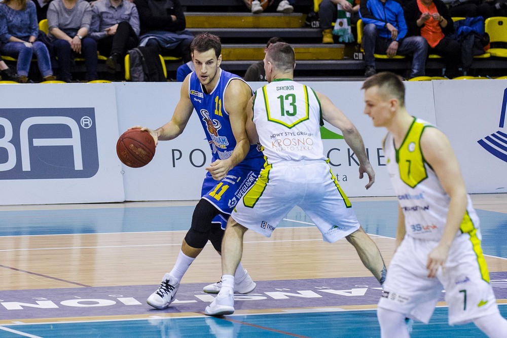Miasto Szkła Krosno - BM Slam Stal Ostrów Wlkp. Fot. Karol Słomka