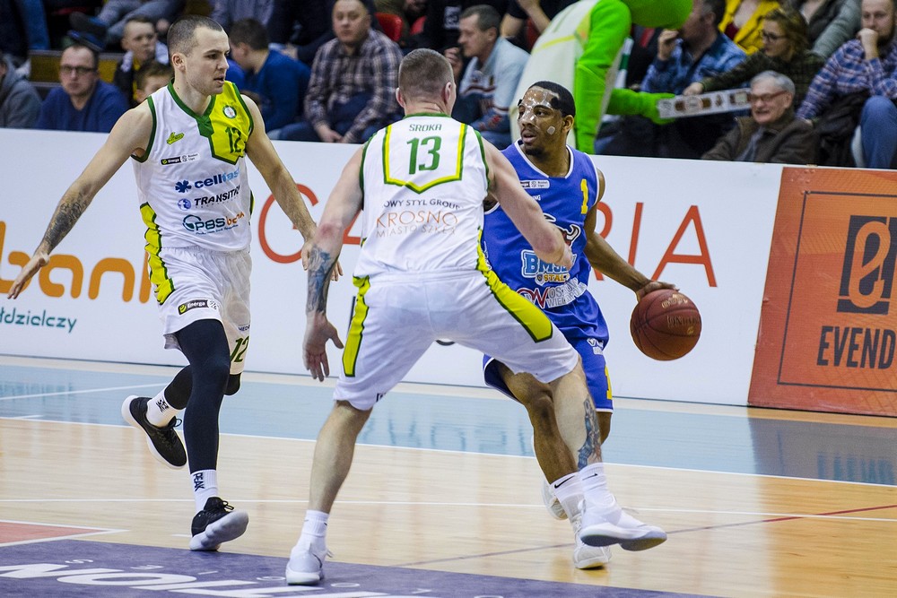 Miasto Szkła Krosno - BM Slam Stal Ostrów Wlkp. Fot. Karol Słomka