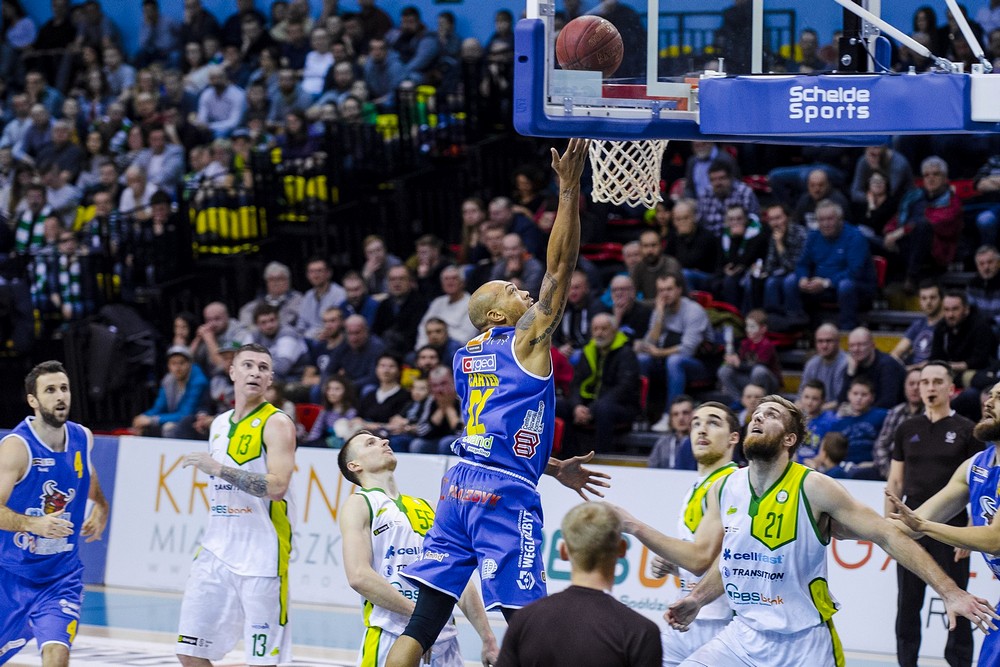 Miasto Szkła Krosno - BM Slam Stal Ostrów Wlkp. Fot. Karol Słomka