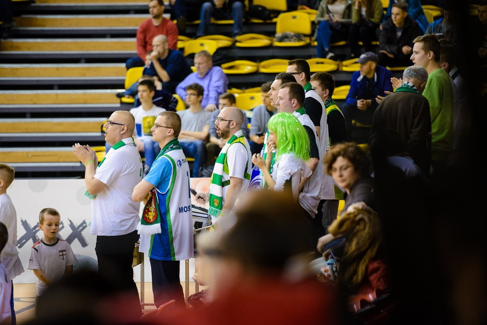 Miasto Szkła Krosno - Zetkam Doral Nysa Kłodzko. Fot. Łukasz Jaracz