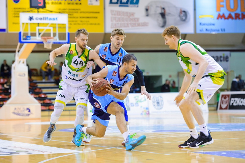 Miasto Szkła Krosno - Zetkam Doral Nysa Kłodzko. Fot. Łukasz Jaracz