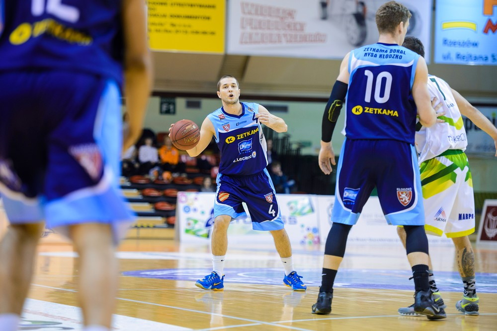 Miasto Szkła Krosno - Zetkam Doral Nysa Kłodzko. Fot. Łukasz Jaracz