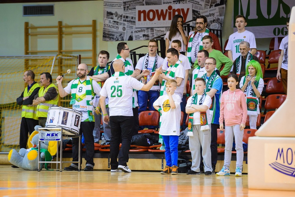 Miasto Szkła Krosno - Zetkam Doral Nysa Kłodzko. Fot. Łukasz Jaracz