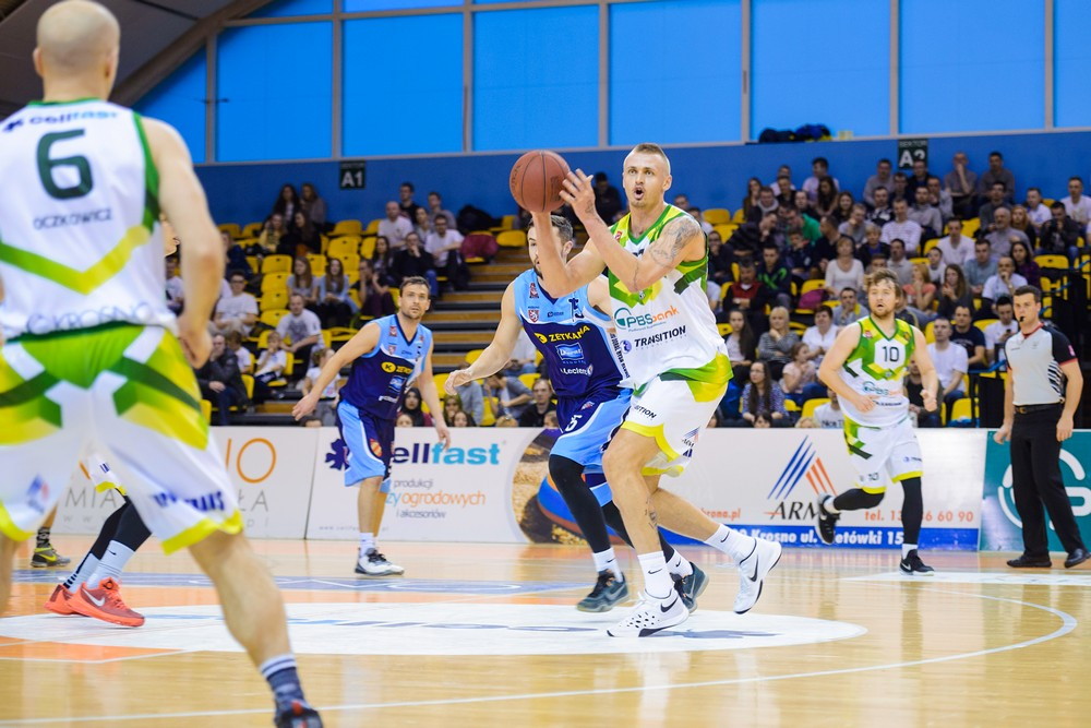 Miasto Szkła Krosno - Zetkam Doral Nysa Kłodzko. Fot. Łukasz Jaracz