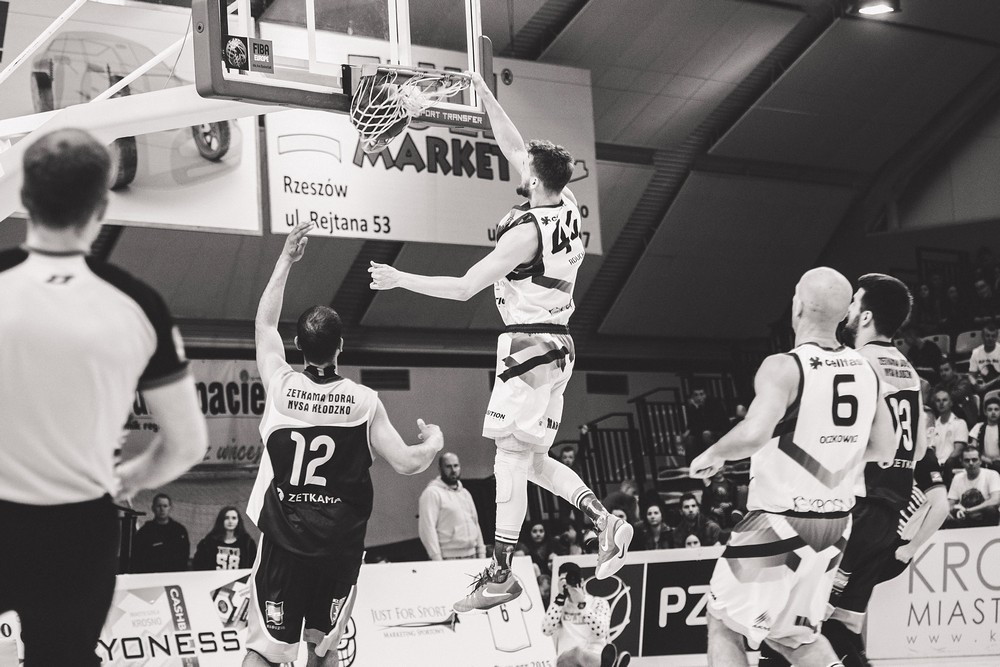 Miasto Szkła Krosno - Zetkam Doral Nysa Kłodzko. Fot. Łukasz Jaracz