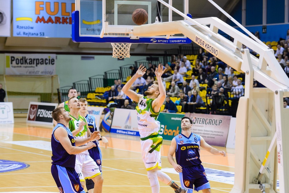 Miasto Szkła Krosno - Zetkam Doral Nysa Kłodzko. Fot. Łukasz Jaracz