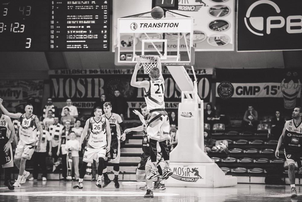 Miasto Szkła Krosno - Zetkam Doral Nysa Kłodzko. Fot. Łukasz Jaracz