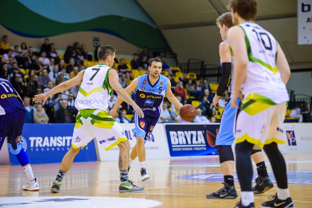 Miasto Szkła Krosno - Zetkam Doral Nysa Kłodzko. Fot. Łukasz Jaracz
