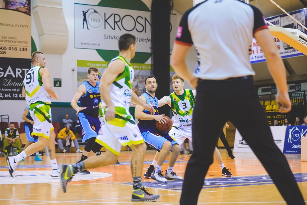 Miasto Szkła Krosno - Zetkam Doral Nysa Kłodzko. Fot. Łukasz Jaracz