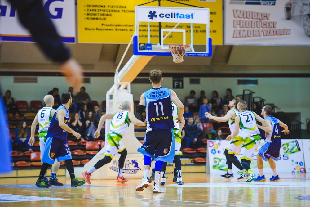 Miasto Szkła Krosno - Zetkam Doral Nysa Kłodzko. Fot. Łukasz Jaracz