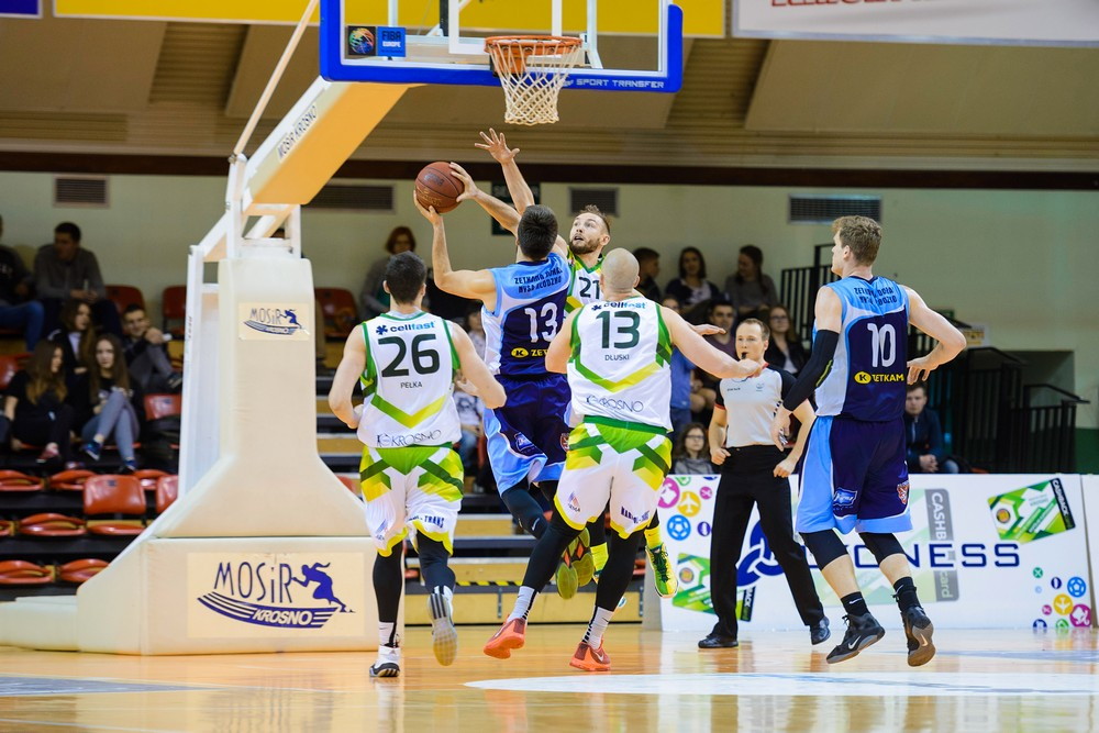 Miasto Szkła Krosno - Zetkam Doral Nysa Kłodzko. Fot. Łukasz Jaracz