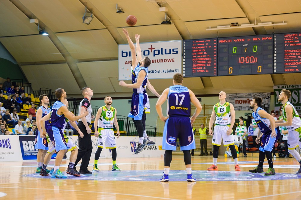 Miasto Szkła Krosno - Zetkam Doral Nysa Kłodzko. Fot. Łukasz Jaracz