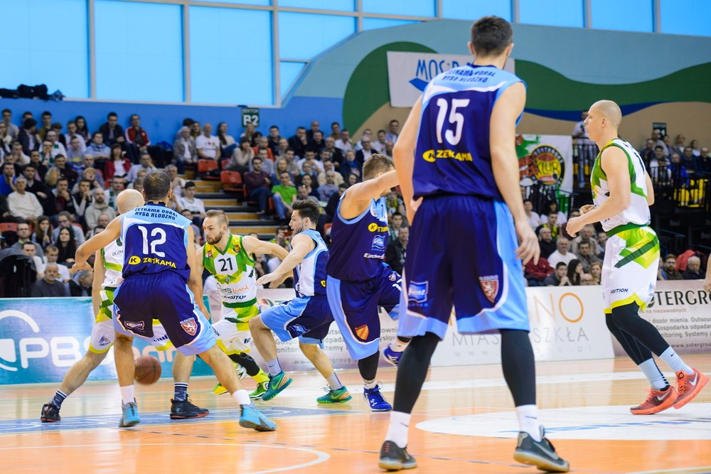 Miasto Szkła Krosno - Zetkam Doral Nysa Kłodzko. Fot. Łukasz Jaracz