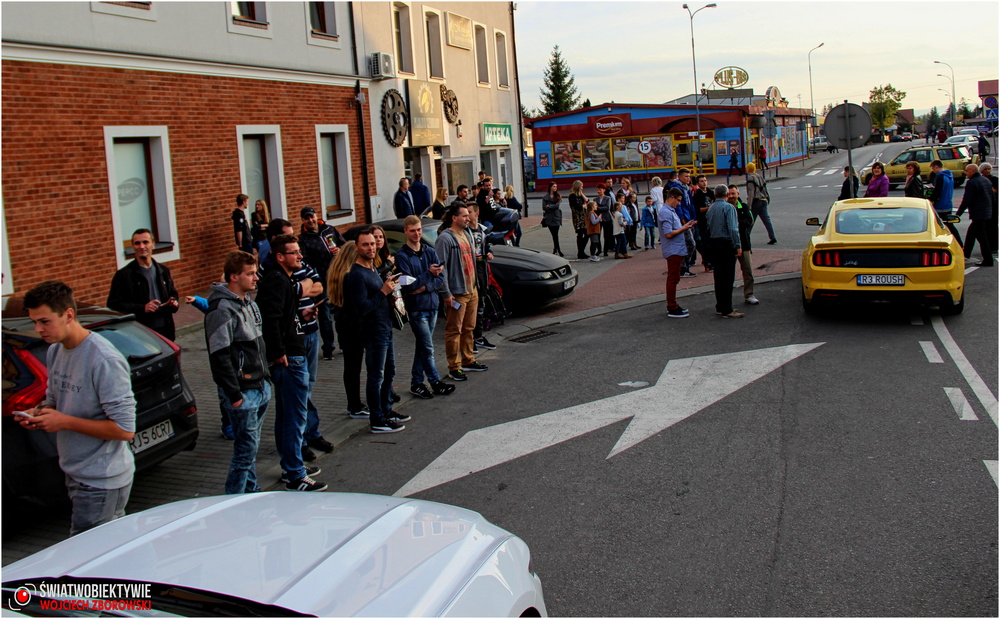 II zlot podkarpackich Mustangów w Korczynie. Fot. Wojciech Zborowski