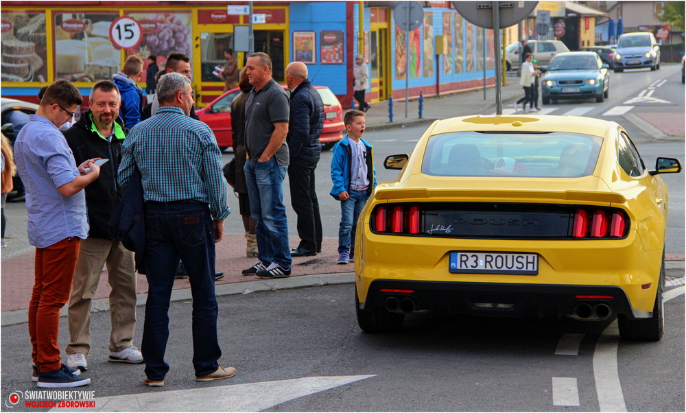 II zlot podkarpackich Mustangów w Korczynie. Fot. Wojciech Zborowski