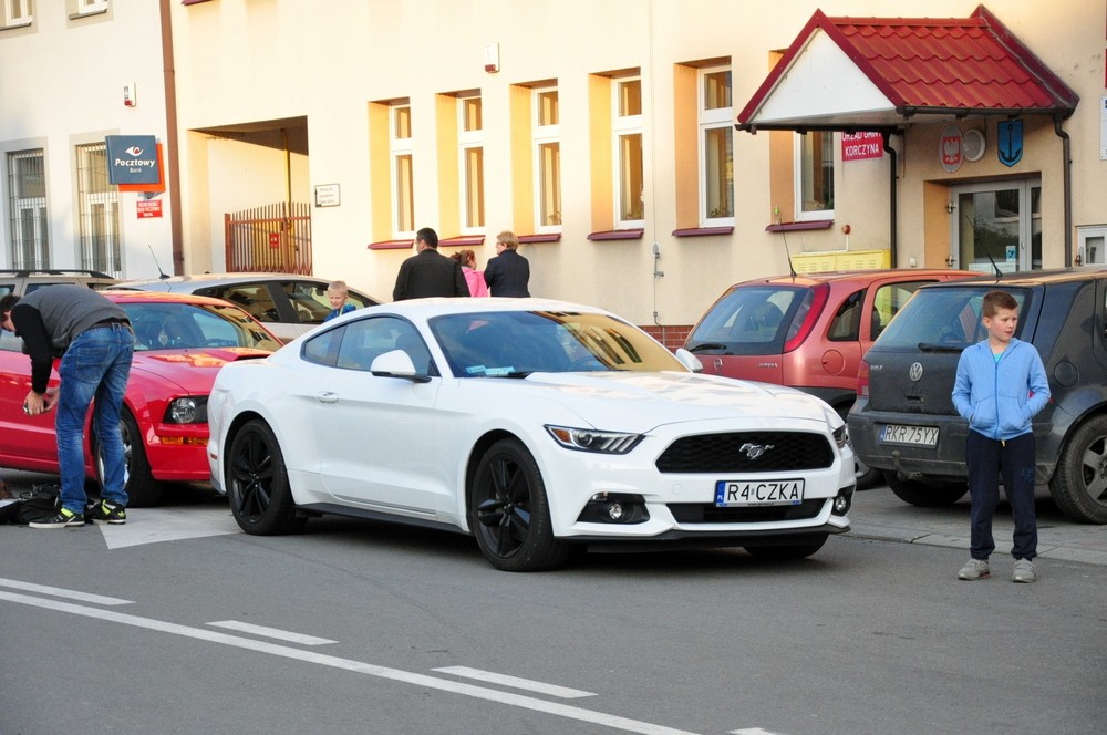 II zlot podkarpackich Mustangów w Korczynie. Fot. Piotr Dymiński