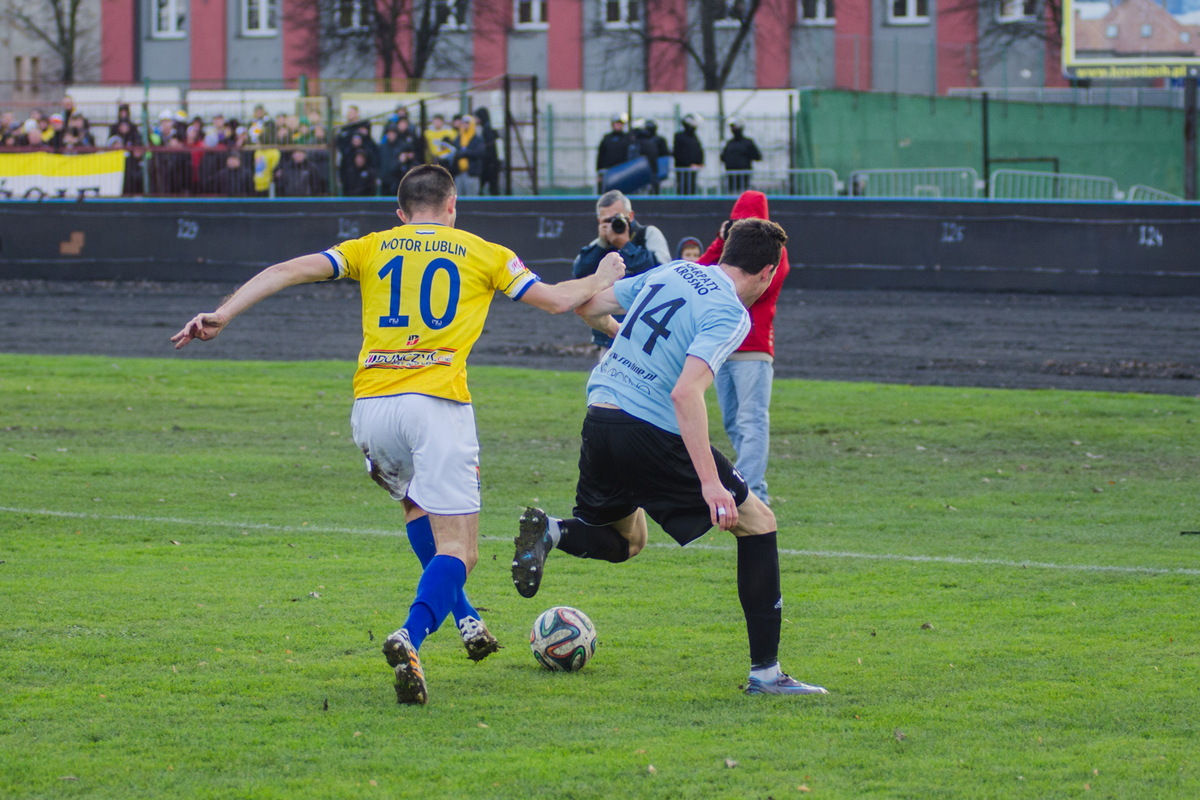 PIŁKA NOŻNA: Karpaty Krosno - Motor Lublin. Fot. Tomek Jerzak