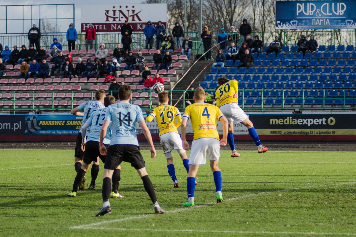 PIŁKA NOŻNA: Karpaty Krosno - Motor Lublin. Fot. Tomek Jerzak