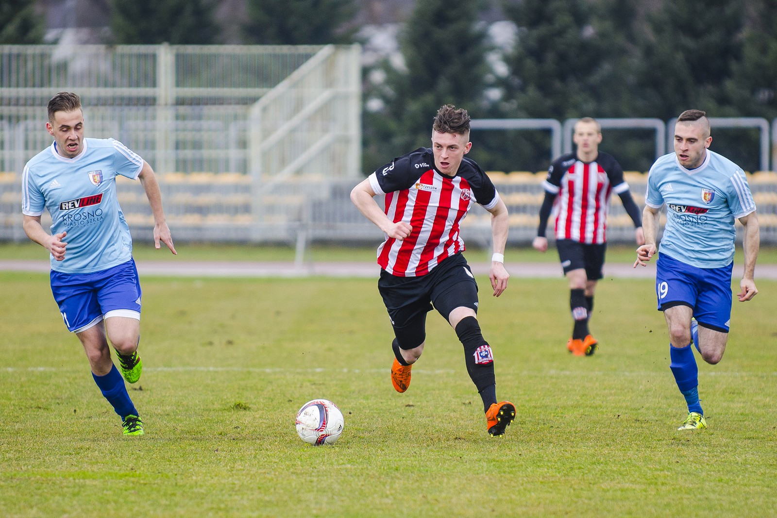 Resovia Rzeszów - Karpaty Krosno. Fot. Karol Słomka