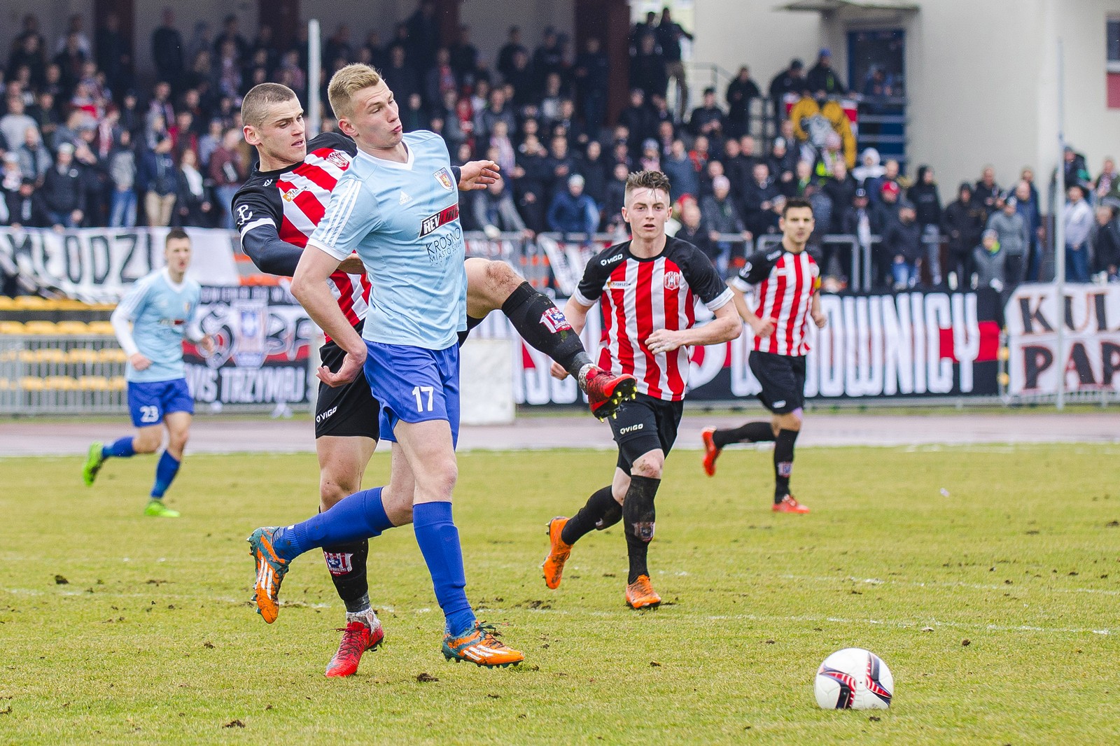 Resovia Rzeszów - Karpaty Krosno. Fot. Karol Słomka