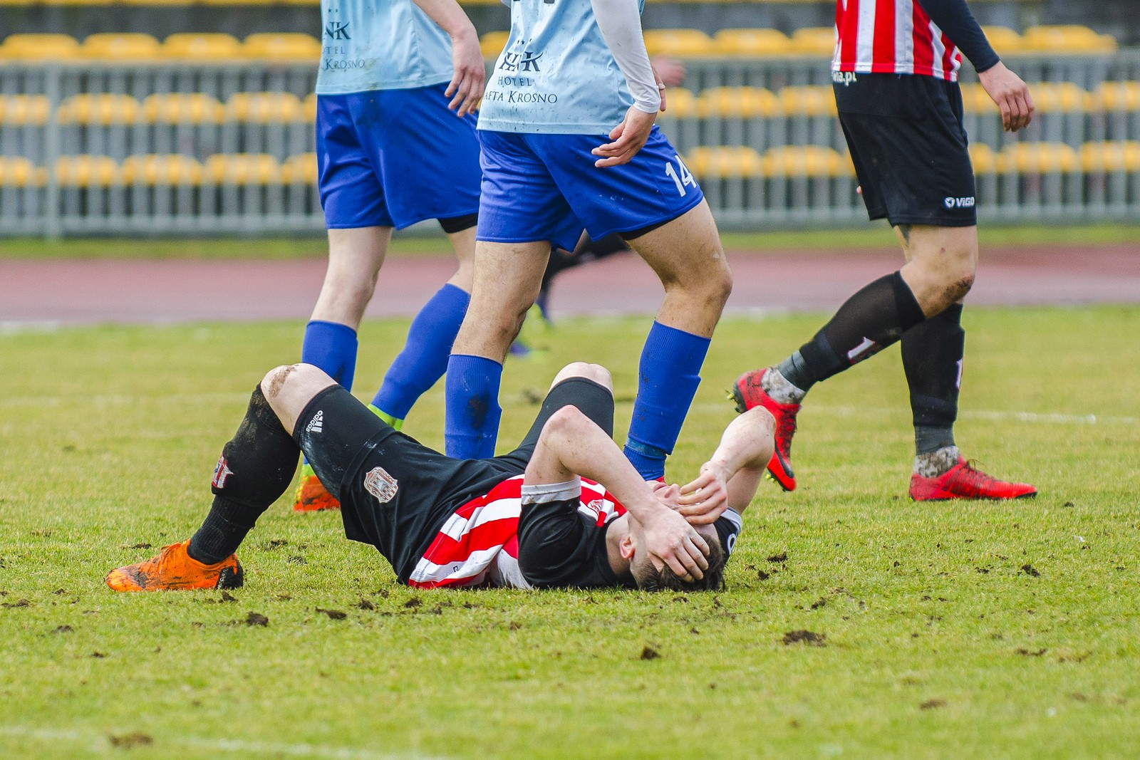 Resovia Rzeszów - Karpaty Krosno. Fot. Karol Słomka