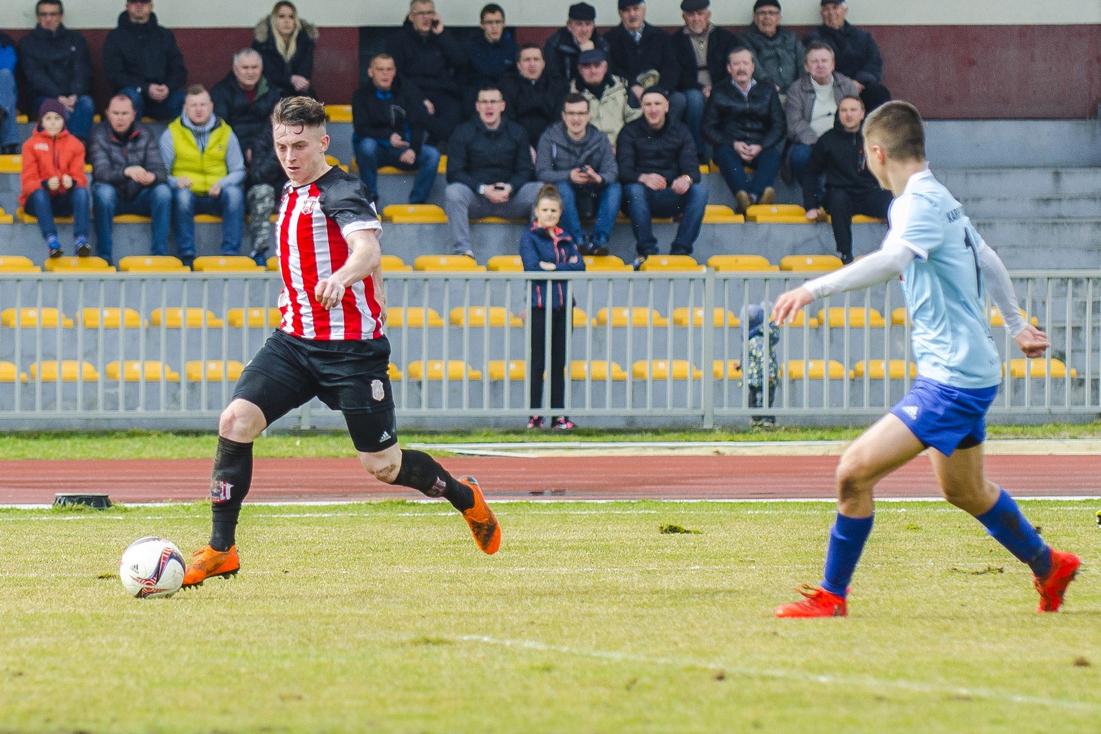 Resovia Rzeszów - Karpaty Krosno. Fot. Karol Słomka