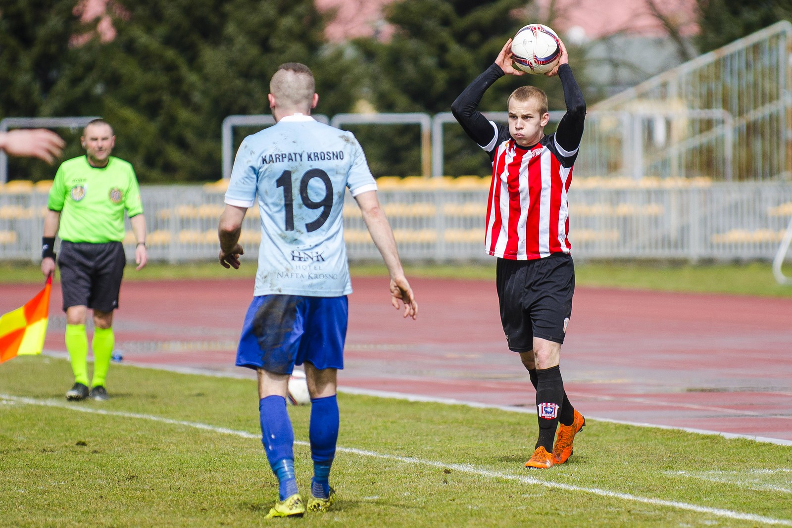 Resovia Rzeszów - Karpaty Krosno. Fot. Karol Słomka