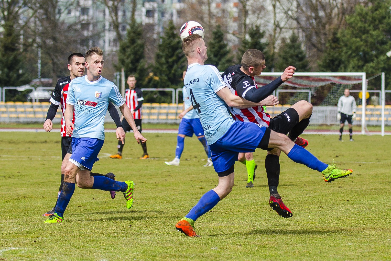Resovia Rzeszów - Karpaty Krosno. Fot. Karol Słomka