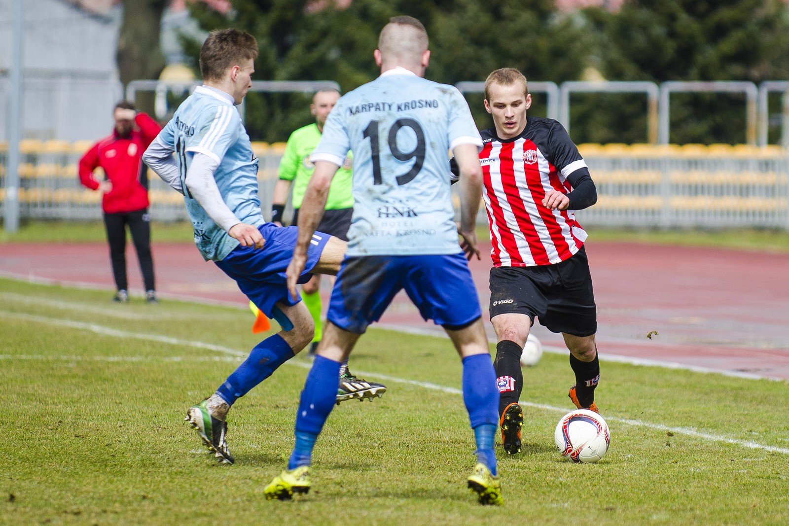 Resovia Rzeszów - Karpaty Krosno. Fot. Karol Słomka