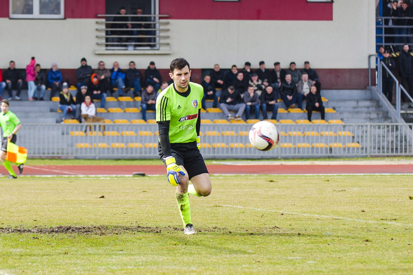 Resovia Rzeszów - Karpaty Krosno. Fot. Karol Słomka