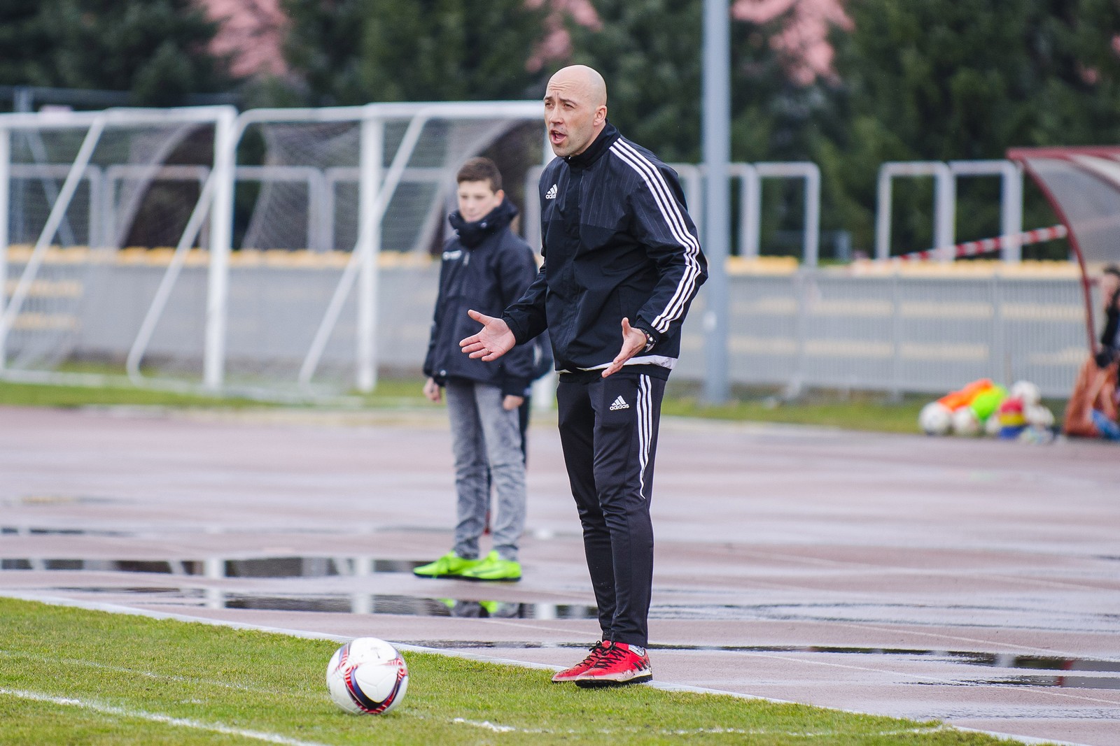Resovia Rzeszów - Karpaty Krosno. Fot. Karol Słomka