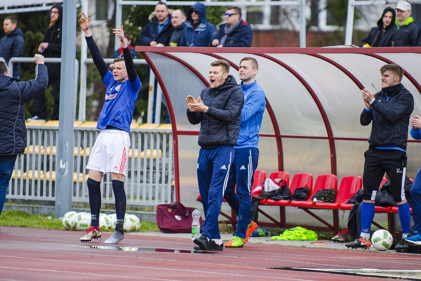 Resovia Rzeszów - Karpaty Krosno. Fot. Karol Słomka