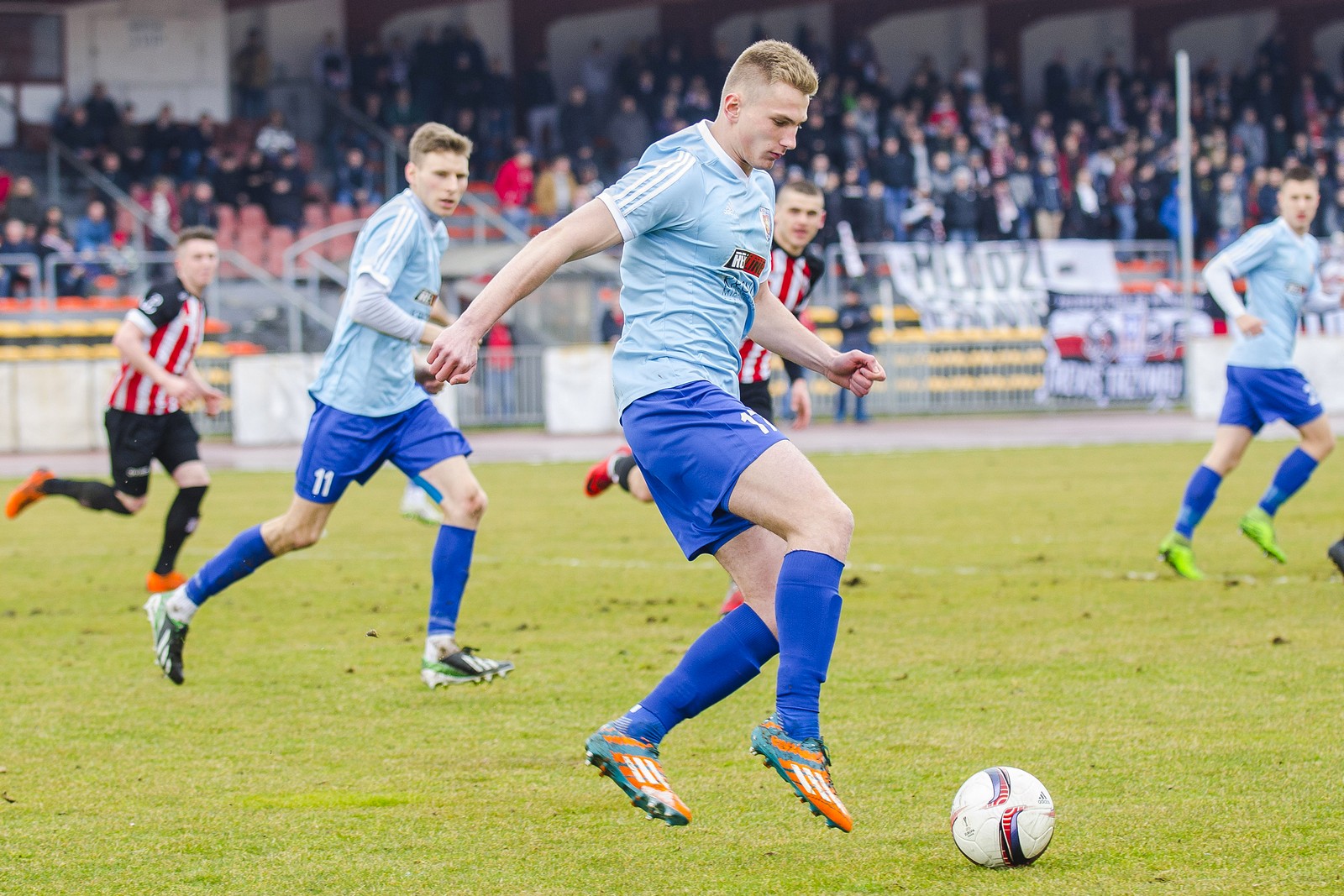 Resovia Rzeszów - Karpaty Krosno. Fot. Karol Słomka