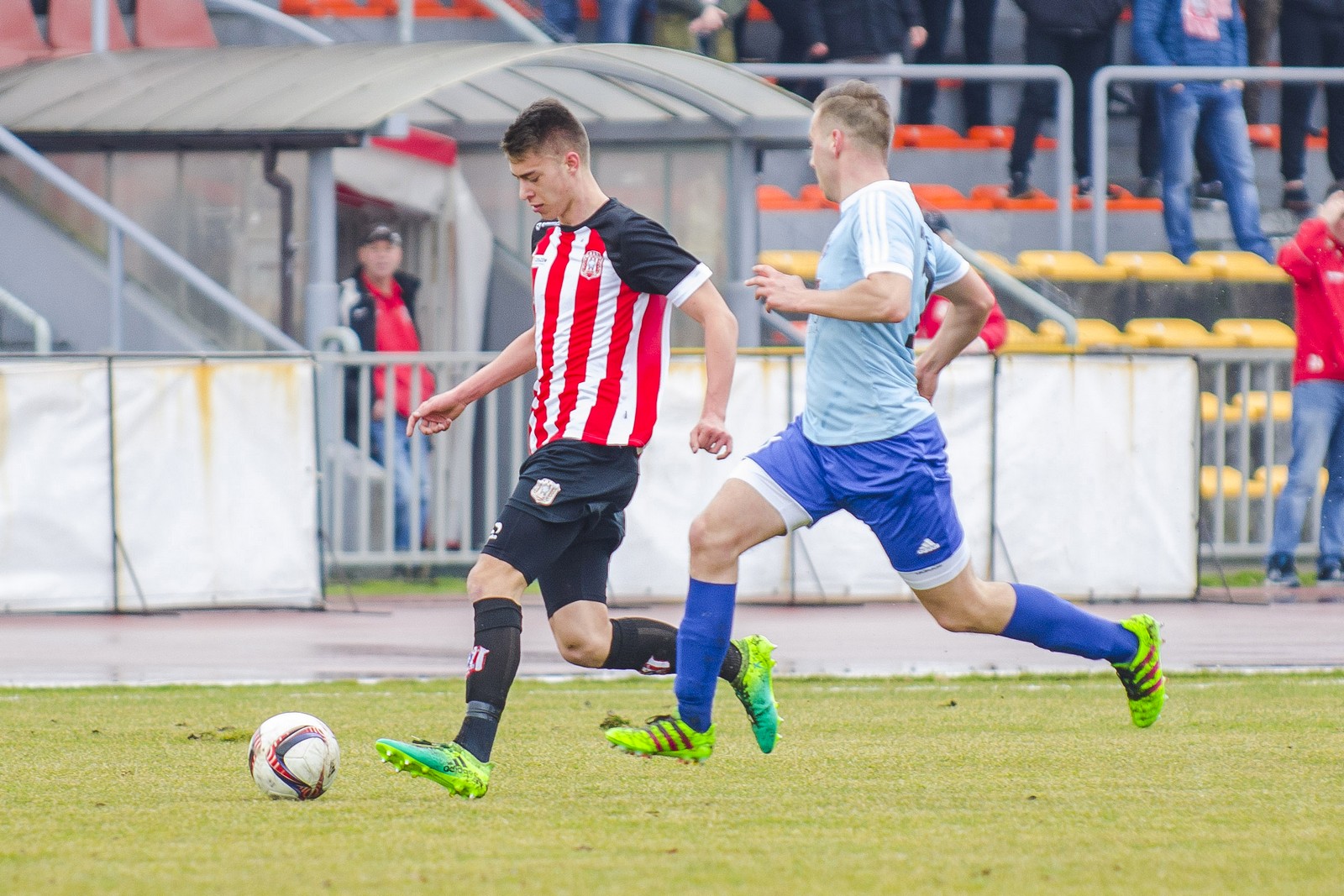 Resovia Rzeszów - Karpaty Krosno. Fot. Karol Słomka