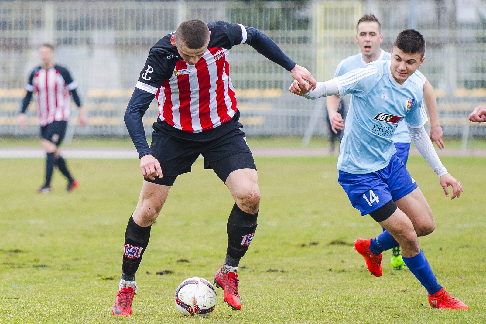 Resovia Rzeszów - Karpaty Krosno. Fot. Karol Słomka