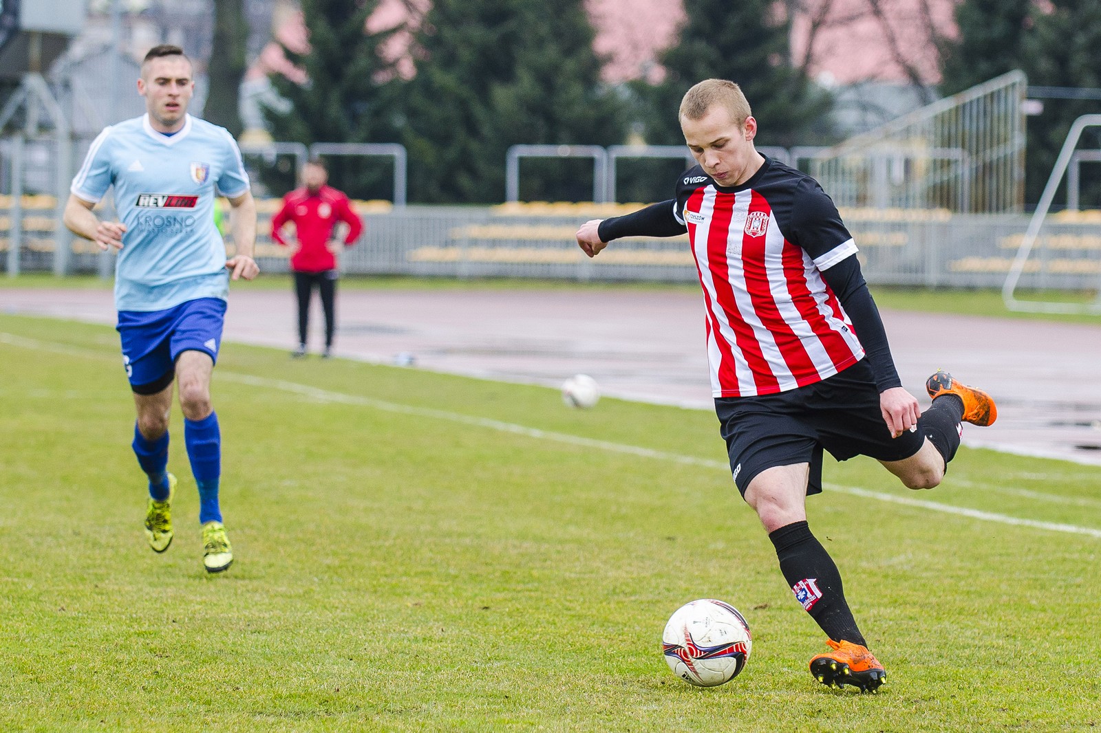 Resovia Rzeszów - Karpaty Krosno. Fot. Karol Słomka