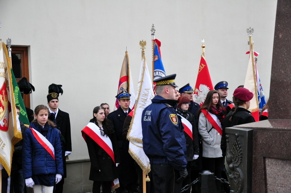 W Krośnie uczczono Święto Niepodległości. Fot. Piotr Dymiński
