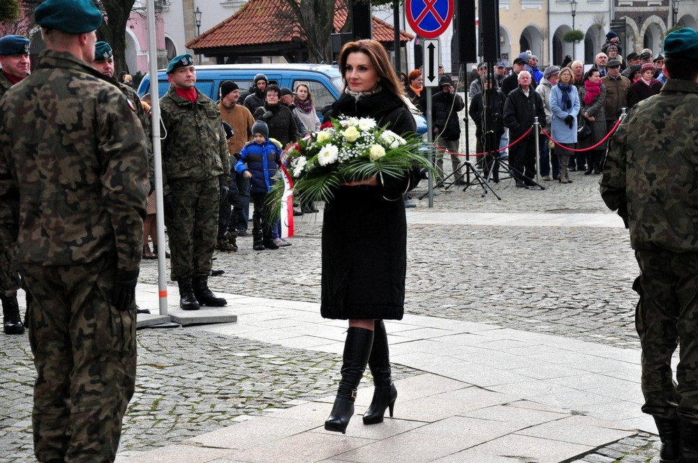 W Krośnie uczczono Święto Niepodległości. Fot. Piotr Dymiński