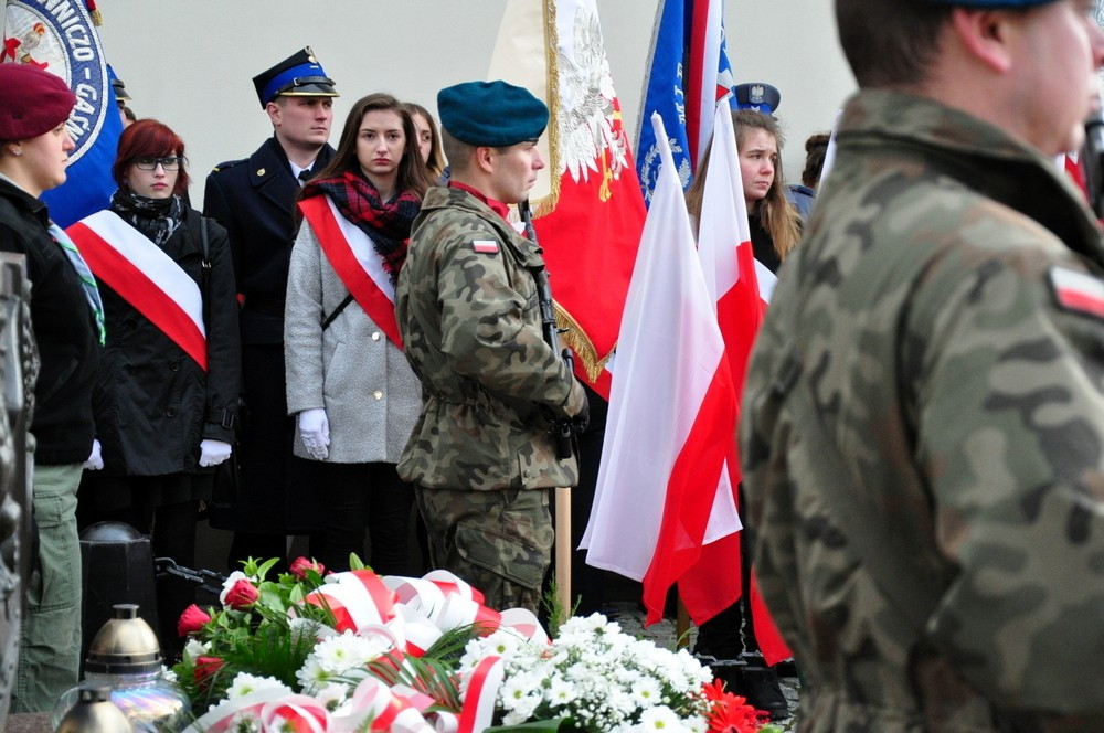 W Krośnie uczczono Święto Niepodległości. Fot. Piotr Dymiński