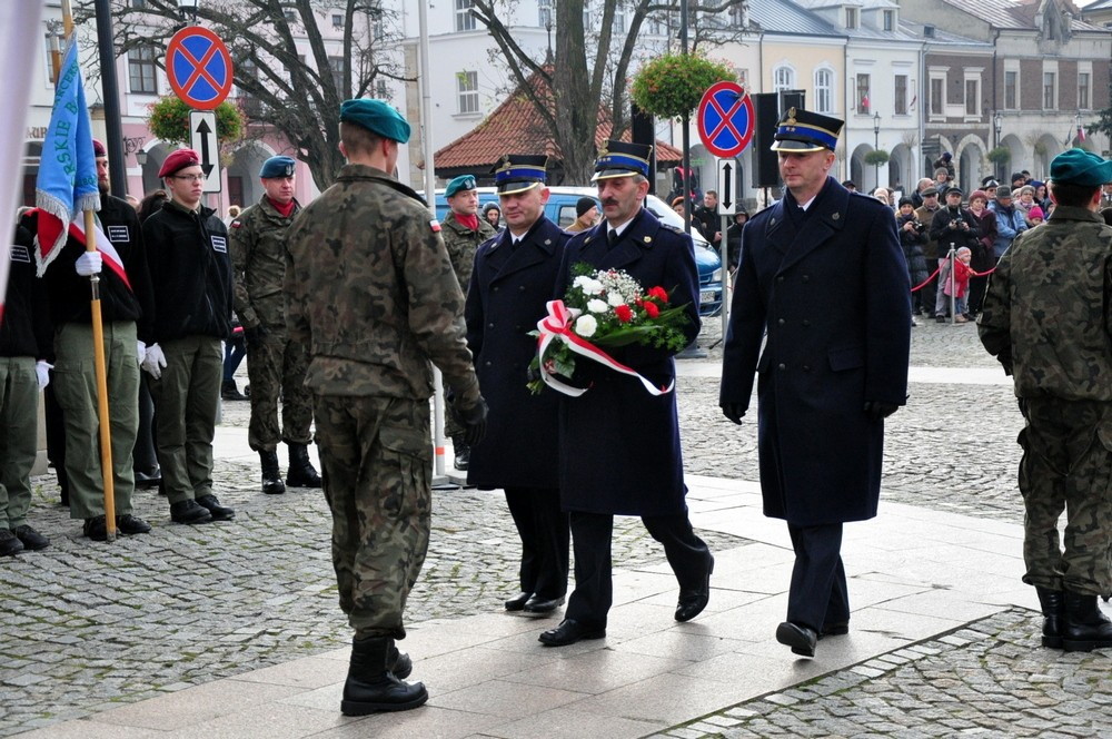 W Krośnie uczczono Święto Niepodległości. Fot. Piotr Dymiński