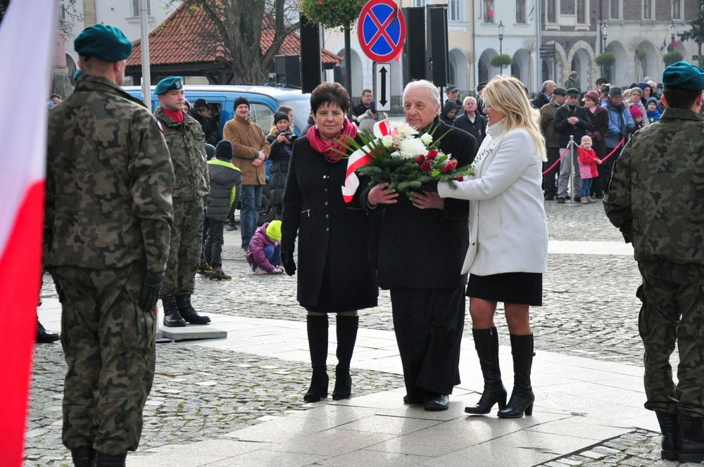 W Krośnie uczczono Święto Niepodległości. Fot. Piotr Dymiński